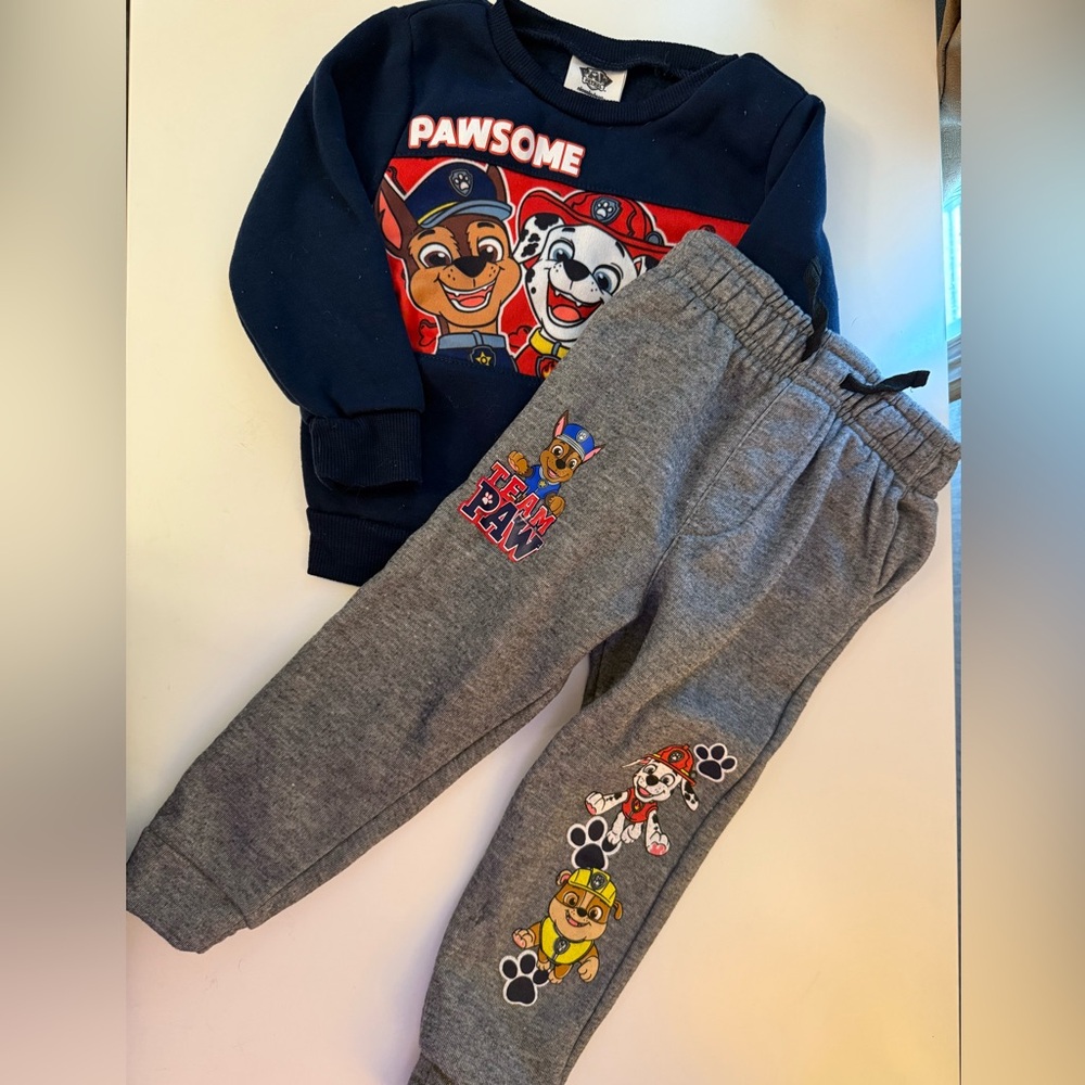 Nickelodeon Paw Patrol Gray Joggers for Kids